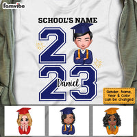 Personalized Graduation Girl 2023 T Shirt AP202 30O53 thumb 1