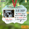 Personalized Baby Ultrasound First Christmas Benelux Ornament NB231 95O57 1