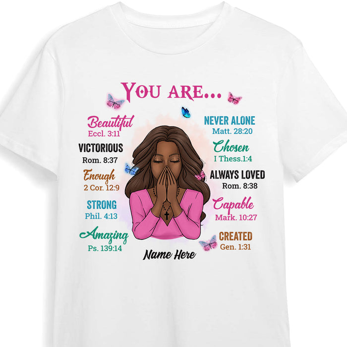Personalized Daughter God You Are T Shirt JL58 30O58 1