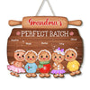 Personalized Grandma's Perfect Batch Wood Sign 28267 1