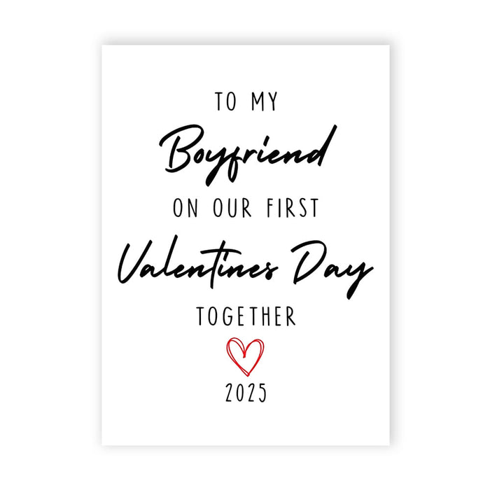 First Valentines Day Boyfriend Card 37587 1