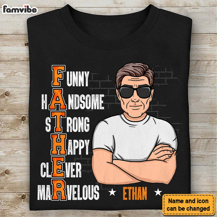 Personalized Gift For Dad Father Shirt - Hoodie - Sweatshirt 32558 1
