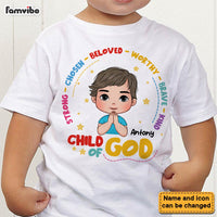 Personalized Gift For Granddaughter Child Of God Kid T Shirt - Kid Hoodie - Kid Sweatshirt 30227 thumb 1