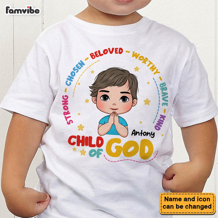 Personalized Gift For Granddaughter Child Of God Kid T Shirt - Kid Hoodie - Kid Sweatshirt 30227 1