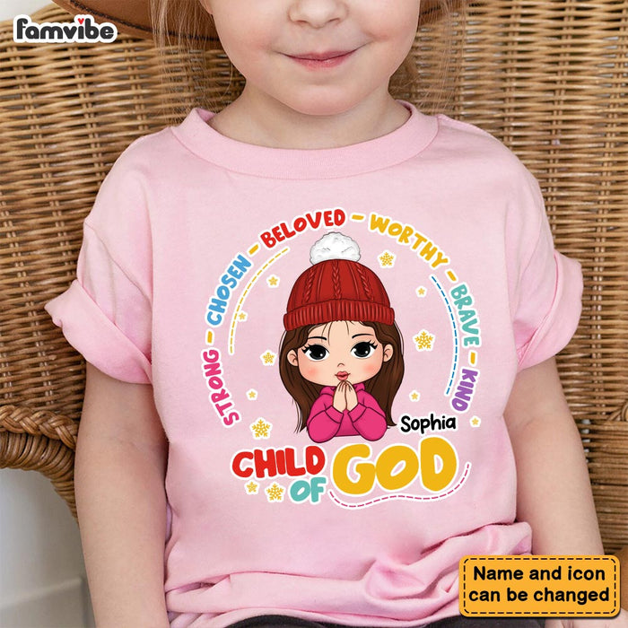Personalized Gift For Granddaughter Child Of God Kid T Shirt - Kid Hoodie - Kid Sweatshirt 30227 1