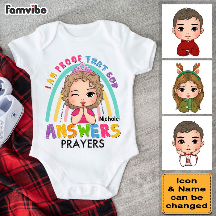 Personalized Gift For Religious Baby Baby Onesie 30237 1