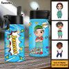 Personalized Gift For Grandson Kid Popart Kids Water Bottle 30475 1