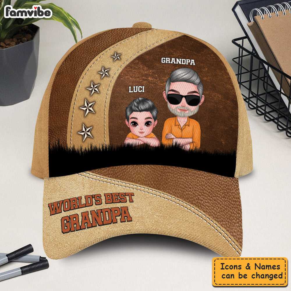 Personalized Gift for Grandpa World Greatest Cap 32999 Test 2