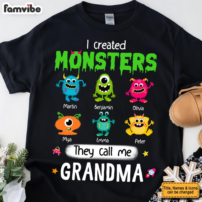 Personalized I Created Monsters They Call Me Dad Shirt - Hoodie - Sweatshirt 25413 1