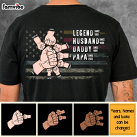 Personalized Legend Husband Daddy Papa Shirt 25590 thumb 1