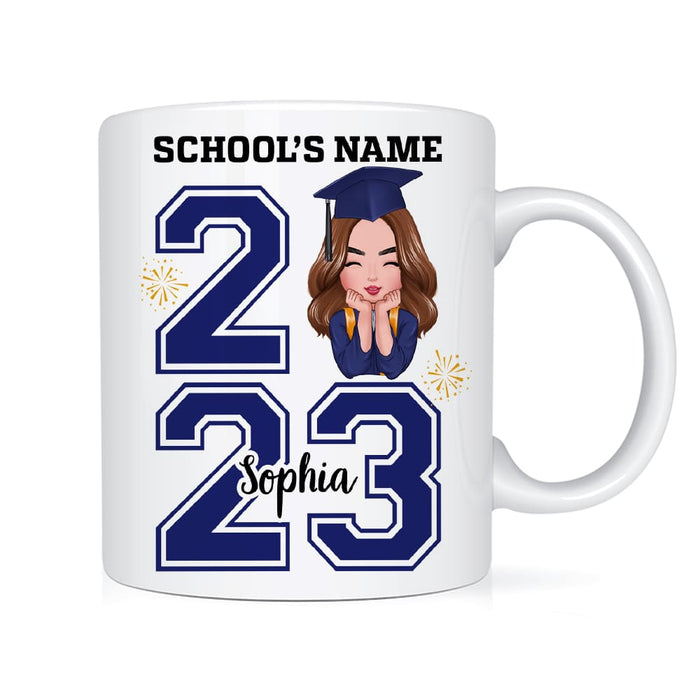 Personalized Graduation Girl Boy 2023 Mug AP202 30O53 1
