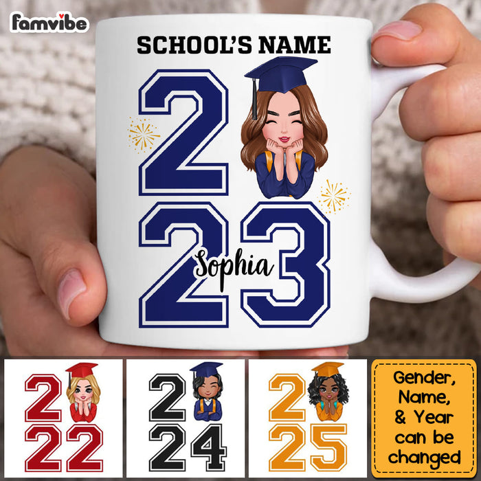 Personalized Graduation Girl Boy 2023 Mug AP202 30O53 1