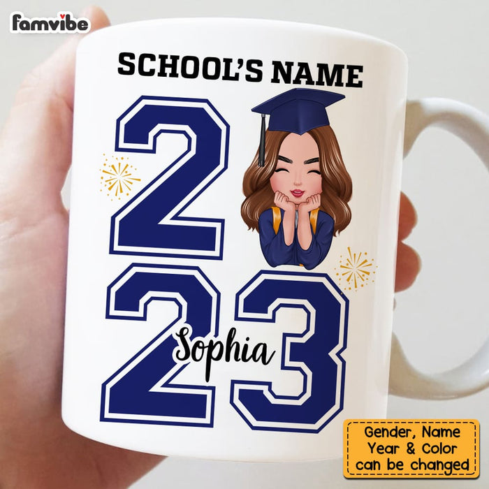 Personalized Graduation Girl Boy 2023 Mug AP202 30O53 1