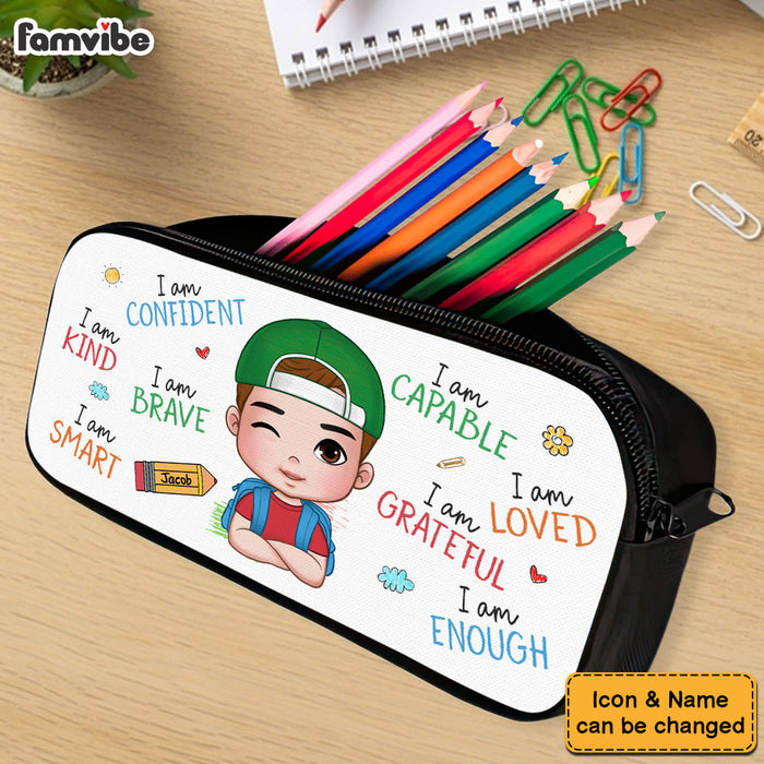 Personalized Gift For Kid I Am Kind Pencil Case 34914 1