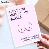 Love You With All My B**bs Card 37590 thumb 1