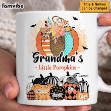 Personalized Gift For Grandma Fall Pumpkin Mug 27617 1