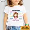 Personalized Gift For Granddaughter God Says Bible Verses Kid T Shirt 27794 1