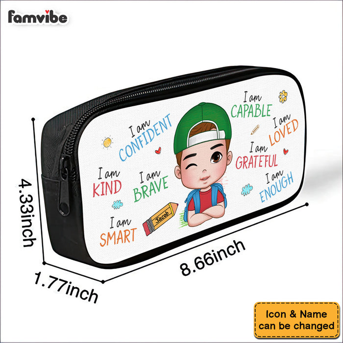 Personalized Gift For Kid I Am Kind Pencil Case 34914 1