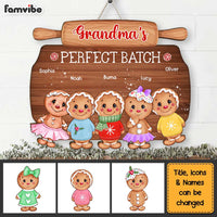 Personalized Grandma's Perfect Batch Wood Sign 28267 thumb 1
