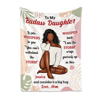 Personalized Gift For Daughter  Inspirational Blanket 30074 thumb 1