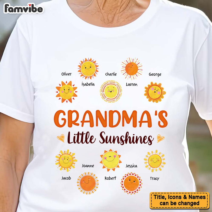 Personalized Gift Grandma's Little Sunshines Shirt - Hoodie - Sweatshirt 34442 1