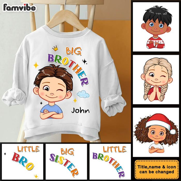 Personalized Gift For Grandson Big Brother Kid T Shirt - Kid Hoodie - Kid Sweatshirt 30479 1
