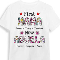 Personalized Gift Now Grandma Floral Shirt - Hoodie - Sweatshirt 30610 thumb 1