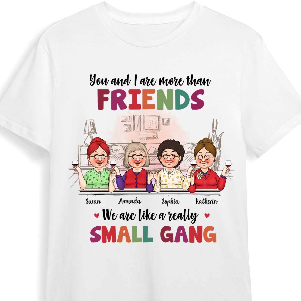 Personalized Gift For Friends We Are Small Gang Shirt - Hoodie - Sweatshirt 30621