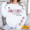 Personalized Gift For Dog Mom Heart On Sleeve Unisex Sleeve Printed Standard Sweatshirt 32496 1