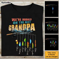 Personalized Father's Day Gift Hooked On Grandpa Shirt - Hoodie - Sweatshirt 32506 thumb 1