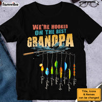 Personalized Father's Day Gift Hooked On Grandpa Shirt - Hoodie - Sweatshirt 32506 thumb 1