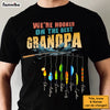 Personalized Father's Day Gift Hooked On Grandpa Shirt - Hoodie - Sweatshirt 32506 1