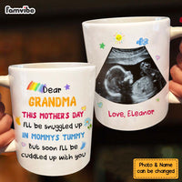 Personalized Baby Ultrasound Mom Grandma First Mother's Day Mug 32508 thumb 1