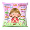 Personalized Gift For Granddaughter I Am Kind Smart Pillow 32509 1