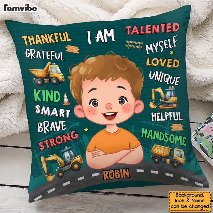 Personalized Gift For Granddaughter I Am Kind Smart Pillow 32509 1
