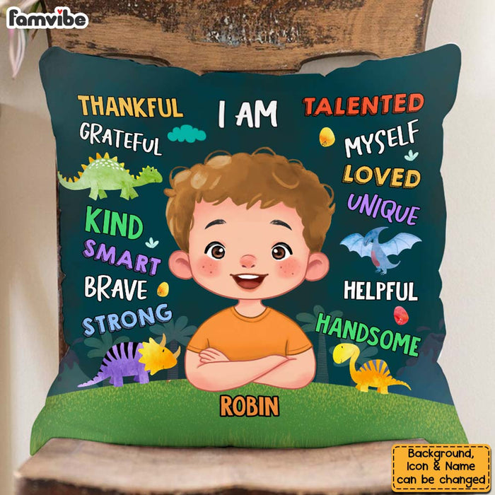 Personalized Gift For Granddaughter I Am Kind Smart Pillow 32509 1