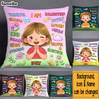 Personalized Gift For Granddaughter I Am Kind Smart Pillow 32509 thumb 1