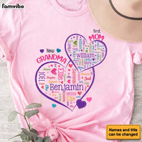 Personalized Gift For Grandma Sweet Hearts Shirt - Hoodie - Sweatshirt 32514 thumb 1