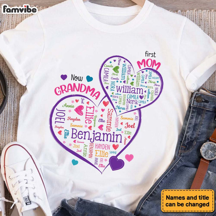Personalized Gift For Grandma Sweet Hearts Shirt - Hoodie - Sweatshirt 32514 1