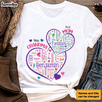 Personalized Gift For Grandma Sweet Hearts Shirt - Hoodie - Sweatshirt 32514 thumb 1