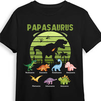 Gift for Grandpa Papasaurus and Kids-saurus Shirt - Hoodie - Sweatshirt 32518 thumb 1