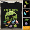 Gift for Grandpa Papasaurus and Kids-saurus Shirt - Hoodie - Sweatshirt 32518 1