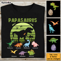 Gift for Grandpa Papasaurus and Kids-saurus Shirt - Hoodie - Sweatshirt 32518 thumb 1