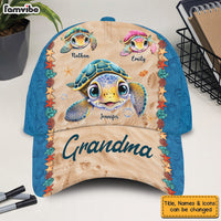 Personalized Gift For Grandma Turtle Cap 32521 thumb 1