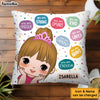 Personalized Gift For Daughter Affirmation You Are Unique Pillow 32527 1