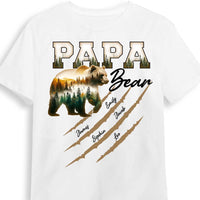 Personalized Gift For Dad Grandpa Papa Bear Shirt - Hoodie - Sweatshirt 32528 thumb 1