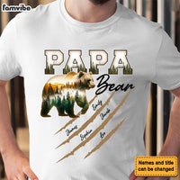Personalized Gift For Dad Grandpa Papa Bear Shirt - Hoodie - Sweatshirt 32528 thumb 1