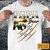 Personalized Gift For Dad Grandpa Papa Bear Shirt - Hoodie - Sweatshirt 32528 1