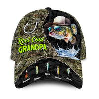 Personalized Gift For Reel Cool Grandpa Cap 32531 thumb 1