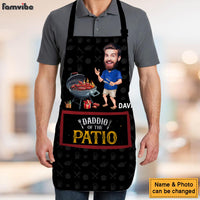 Personalized Father's Day Gift Daddio Of The Patio Apron With Pocket 32535 thumb 1